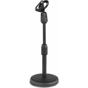 Microfoon standaard tafel - Vonyx TS03 - In hoogte verstelbaar microfoon statief - Incl. houder