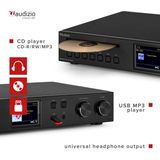 AUDIZIO - Brescia - DAB Radio - Zwart - Compact - Met Afstandsbediening