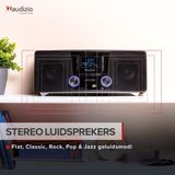 AUDIZIO - Cannes - DAB Radio - Zwart - CD Speler - Bluetooth