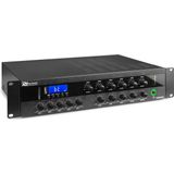 100v versterker met 6 zones - Power Dynamics PDW500MP3 - 100 volt versterker met Bluetooth - 500W