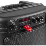 Party speaker Bluetooth - Fenton Boombox300 - 100 Watt - partybox speaker op accu - karaoke set