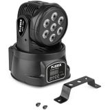 Fuzzix MHC706 LED moving head wash - 7x 6W RGBW LED's - DMX