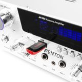 Karaoke Versterker met Bluetooth - Fenton AV430A - 600W - 2 Microfooningangen met Echo - Mp3 Speler