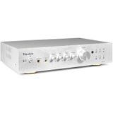 Stereo versterker - Audizio AD220A - hifi versterker met Bluetooth - Subwoofer aansluiting - Zilver