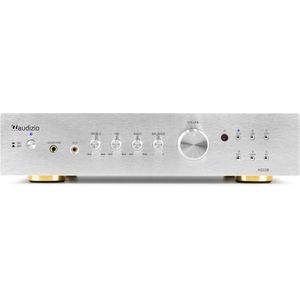 Stereo versterker - Audizio AD220A - hifi versterker met Bluetooth - Subwoofer aansluiting - Zilver