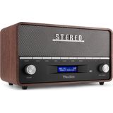 AUDIZIO - Corno - Retro DAB Radio - Grijs - DAB+ - Bluetooth 5.0