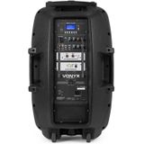 VONYX Verve46 Party Speaker - Zwart - 1000W - Draadloze Microfoons