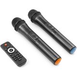 VONYX Verve46 Party Speaker - Zwart - 1000W - Draadloze Microfoons