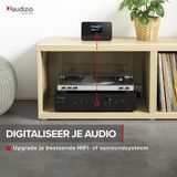 AUDIZIO Livorno - DAB+ Tuner - Zwart - WIFI - Bluetooth