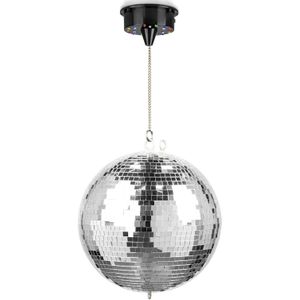 Fuzzix MB30ML Discobal 30 cm - met motor op batterijen en RGBW LED's