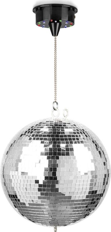 Fuzzix MB30ML Discobal 30 cm - met motor op batterijen en RGBW LED's