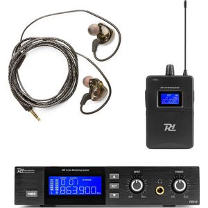 Power Dynamics PD810 - UHF Draadloos In Ear Monitorsysteem