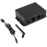 Bluetooth Receiver - Power Dynamics PDX40 - Bluetooth Ontvanger - Draadloos bereik - Tot 30 Meter - Zwart