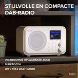 Audizio - Vicenza - DAB en Internet Radio - Wit - Compact en Draagbaar
