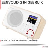 Audizio - Vicenza - DAB en Internet Radio - Wit - Compact en Draagbaar