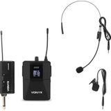 Vonyx - WM55B - Draadloze Headset Microfoon - UHF - Plug & Play