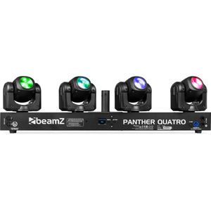 Pack Lumière 2 Lyres LED PARTY-SPOT7 10W DMX - Jeu Lumière Ibiza Mini-Spider LED8-MINI - 2