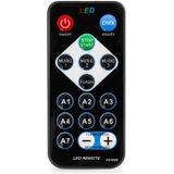 Fuzzix Tornado RGB Discolamp met zuignapstandaard en bevestigingsbeugel