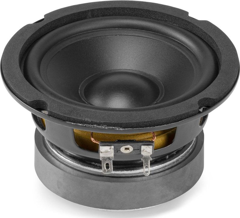 Vonyx - 4 Inch HiFi Woofer - 100W - PP Conus - Rubber Ophanging