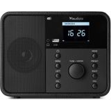 AUDIZIO - Nardo - DAB Radio - Zwart - Compact Design - 40W Speaker