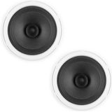 Power Dynamics MSLP65 Marine Speaker Set - 2x waterdichte speakers low profile - 6 Inch - 100W - Wit