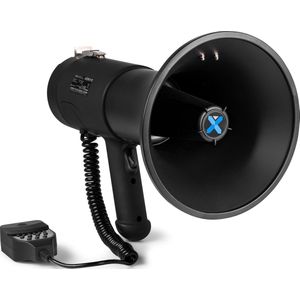 Vonyx - MEG075 - Megafoon - Zwart - 75W - Bereik 1300 meter