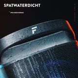 Partybox - Fenton Pulse200 speaker met lichteffecten - Met microfoon en ingebouwde accu