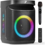 Partybox - Fenton Pulse65 - Speaker Bluetooth - Party speaker met microfoon en accu - spatwaterdicht