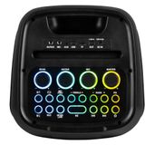 Partybox - Fenton Core160 - Bluetooth speaker met lichteffecten - Met microfoon en oplaadbare accu