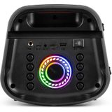 Partybox - Fenton Core80 - Bluetooth speaker draadloos - Draagbare speaker met lichteffecten en accu