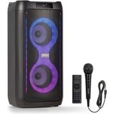 Partybox - Fenton Core80 - Bluetooth speaker draadloos - Draagbare speaker met lichteffecten en accu