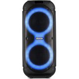 FENTON Track510 - Party Speaker - Zwart - 160W Vermogen - Met LED-Lichtshows