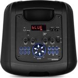 FENTON Track510 - Party Speaker - Zwart - 160W Vermogen - Met LED-Lichtshows