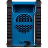 AUDIZIO Jobsite Bouwradio - Blauw - Compact - Robuust - Bluetooth - FM/DAB