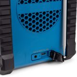 AUDIZIO Jobsite Bouwradio - Blauw - Compact - Robuust - Bluetooth - FM/DAB