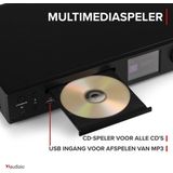 Audizio - Bolzano - Internetradio - Zwart - DAB+ en FM - CD Speler - Bluetooth - Spotify Connect