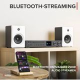 Audizio - Bolzano - Internetradio - Zwart - DAB+ en FM - CD Speler - Bluetooth - Spotify Connect