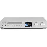 Audizio - Bolzano - Internetradio - Zilver - DAB+ en FM - Met CD Speler en Bluetooth