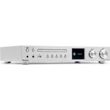 Audizio Bolzano Internetradio met DAB+ en FM - Met CD speler, Bluetooth en Spotify Connect - Zilver