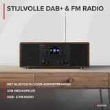 Audizio - Avola - Internetradio - DAB+/FM - Bluetooth - CD Speler - Houtlook