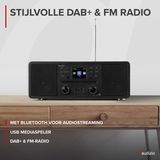 Audizio - Avola - Internetradio - Zwart - Bluetooth - DAB+/FM - CD Speler