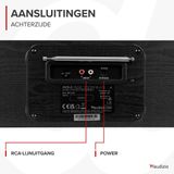 Audizio - Avola - Internetradio - Zwart - Bluetooth - DAB+/FM - CD Speler