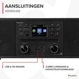 Audizio - Avola - Internetradio - Zwart - Bluetooth - DAB+/FM - CD Speler