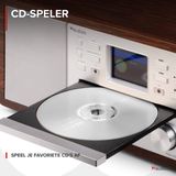 Audizio - Avola - Internetradio - Zilver - DAB+/FM - CD Speler