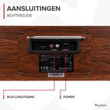 Audizio - Avola - Internetradio - Zilver - DAB+/FM - CD Speler