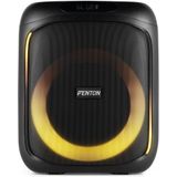 Partybox - Fenton Track160 portable speaker met Bluetooth - Karaoke set met lichteffecten - 100W