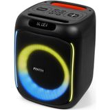 Partybox - Fenton Track160 portable speaker met Bluetooth - Karaoke set met lichteffecten - 100W