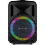 Fenton - FT10LED MK2 - Party Speaker - Zwart - 10 inch Woofer - 450W Vermogen
