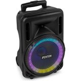 Fenton - FT10LED MK2 - Party Speaker - Zwart - 10 inch Woofer - 450W Vermogen