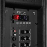 Fenton - FT212LED MK2 - Karaoke Box - Zwart - Met LED’s en Accu